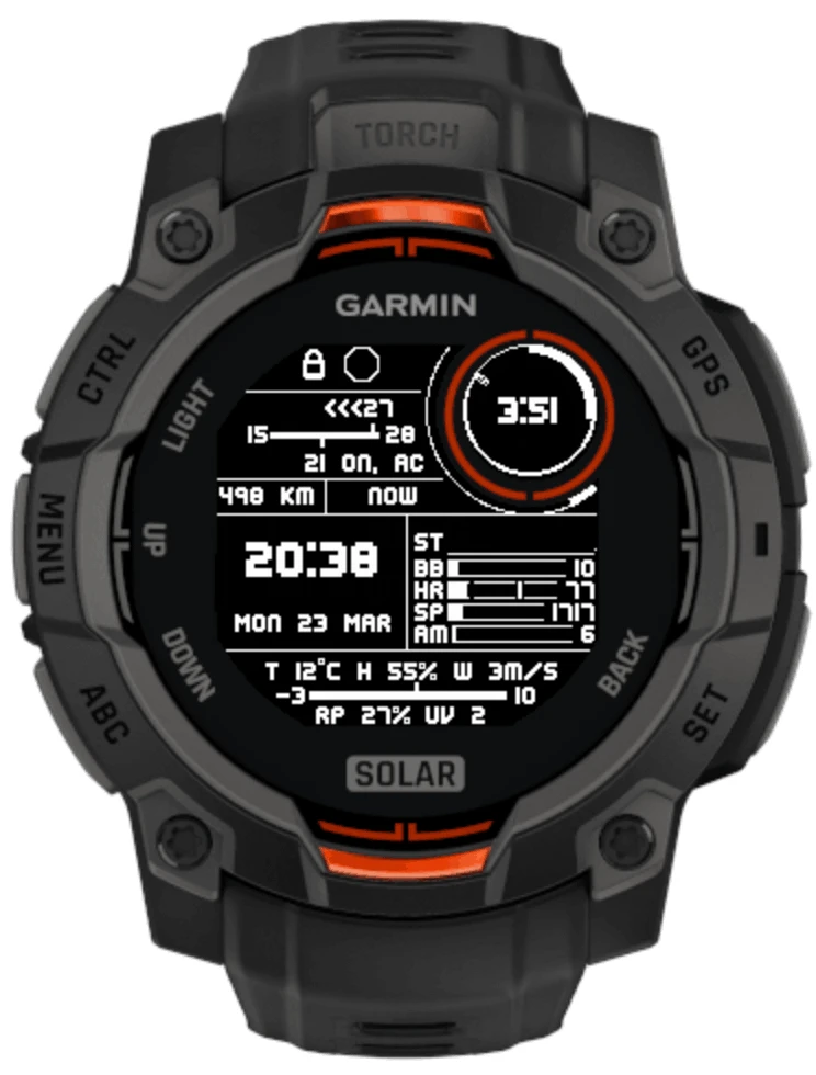 Wristla Garmin watch face preview
